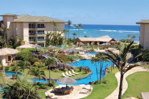 Best Hikes in Kauai The view from a vacation rental to relax in after exploring the best hikes in Kauai.