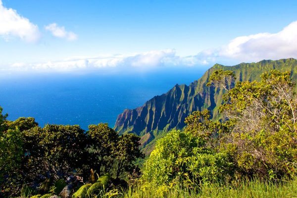 One of the most photographed places on Kauai, Kalalau Valley