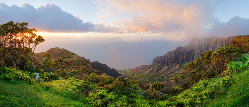 Take In Breathtaking Views from a Kauai Lookout