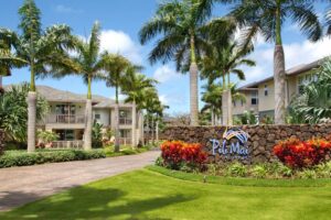 Koloa Plantation Days The outside of a South Shore resort to stay at when visiting Koloa Plantation Days.