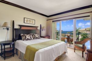 Whale Watching Kauai The bedroom of a Kauai vacation rental to relax in after going whale watching.